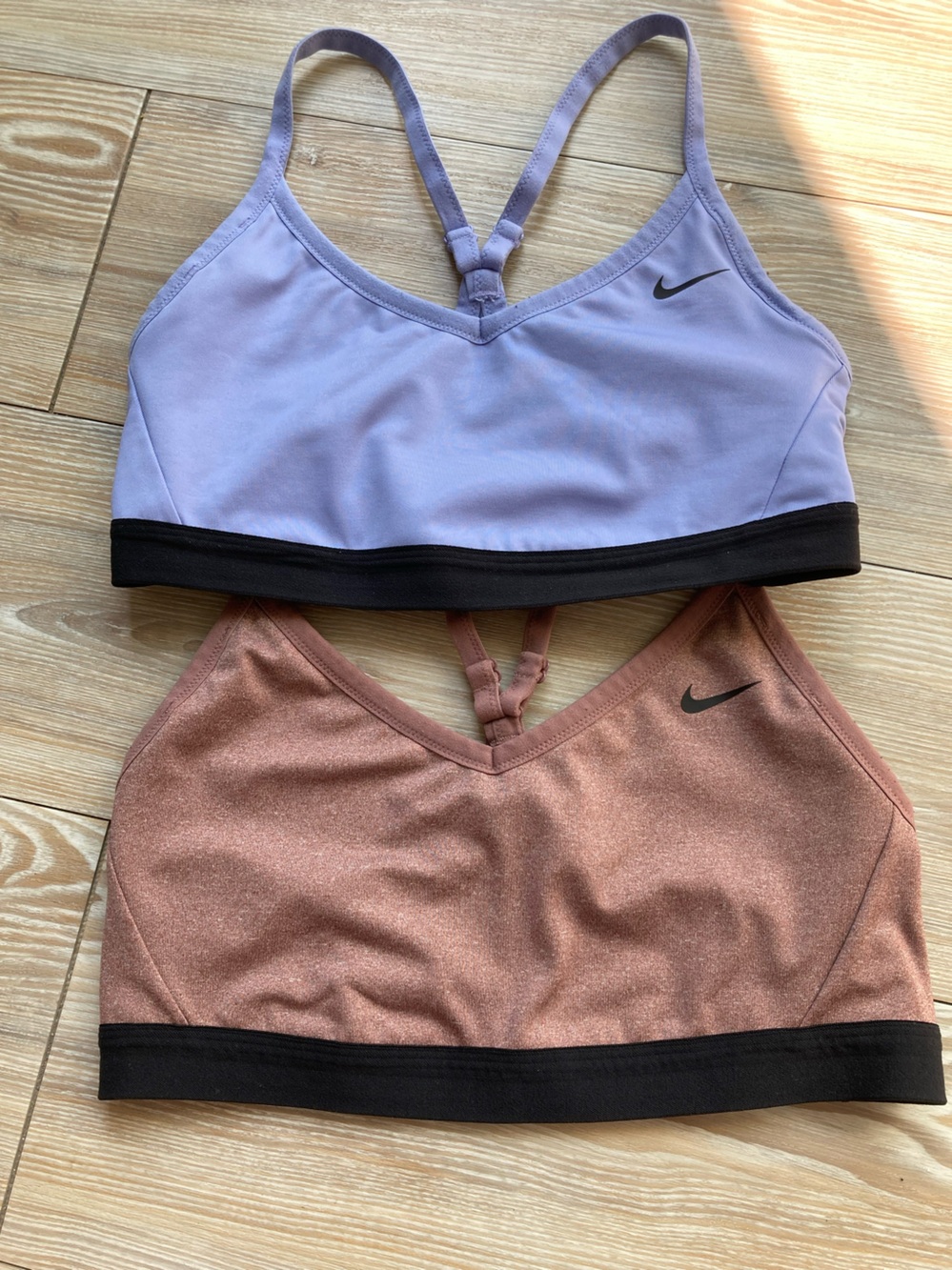 Set of 2 Nike Women's Strappy Sports Bra Size Large